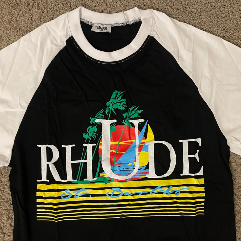 COPY - Tbenful rhude T shirt size XXL white‎ short sleeve